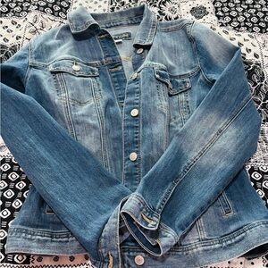 Maurices Light Blue Denim Jacket